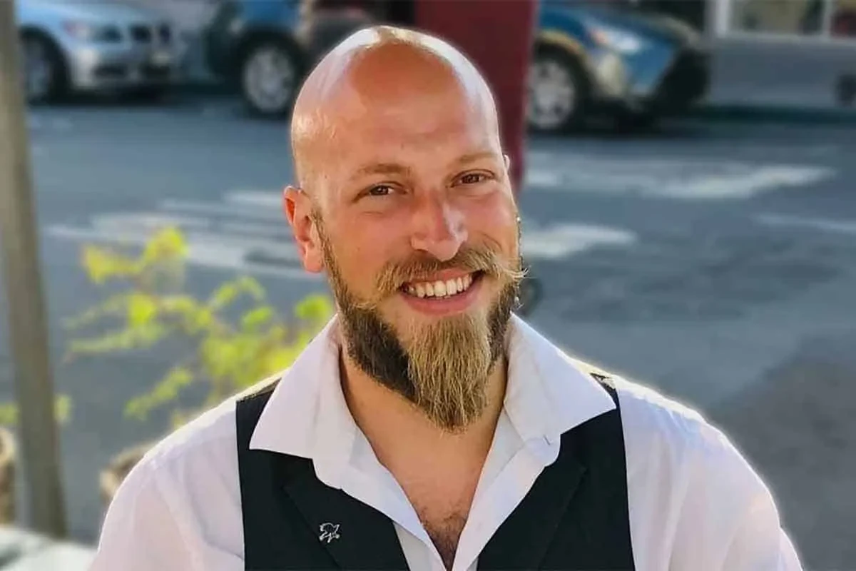 full beard bald head 2024