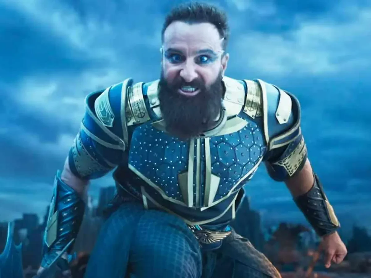 Saif Ali Khan full beard 2024