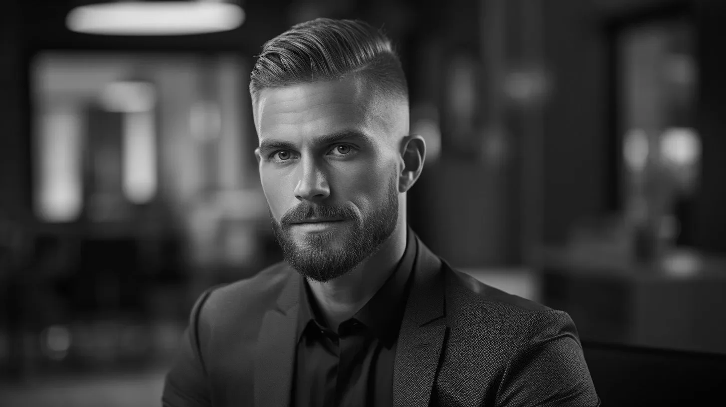 Short boxed beard style 2024