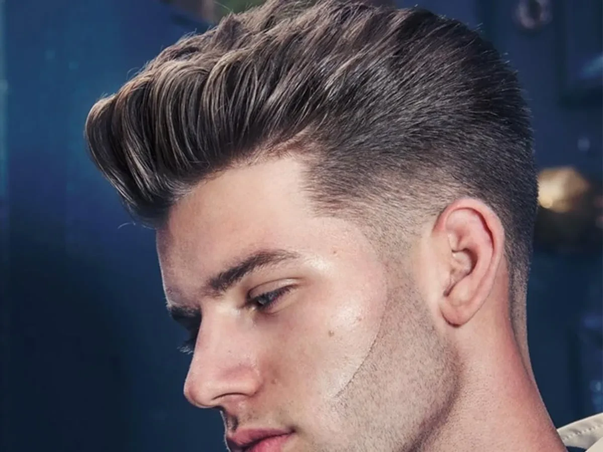Modern Pompadour Hairstyle 2024