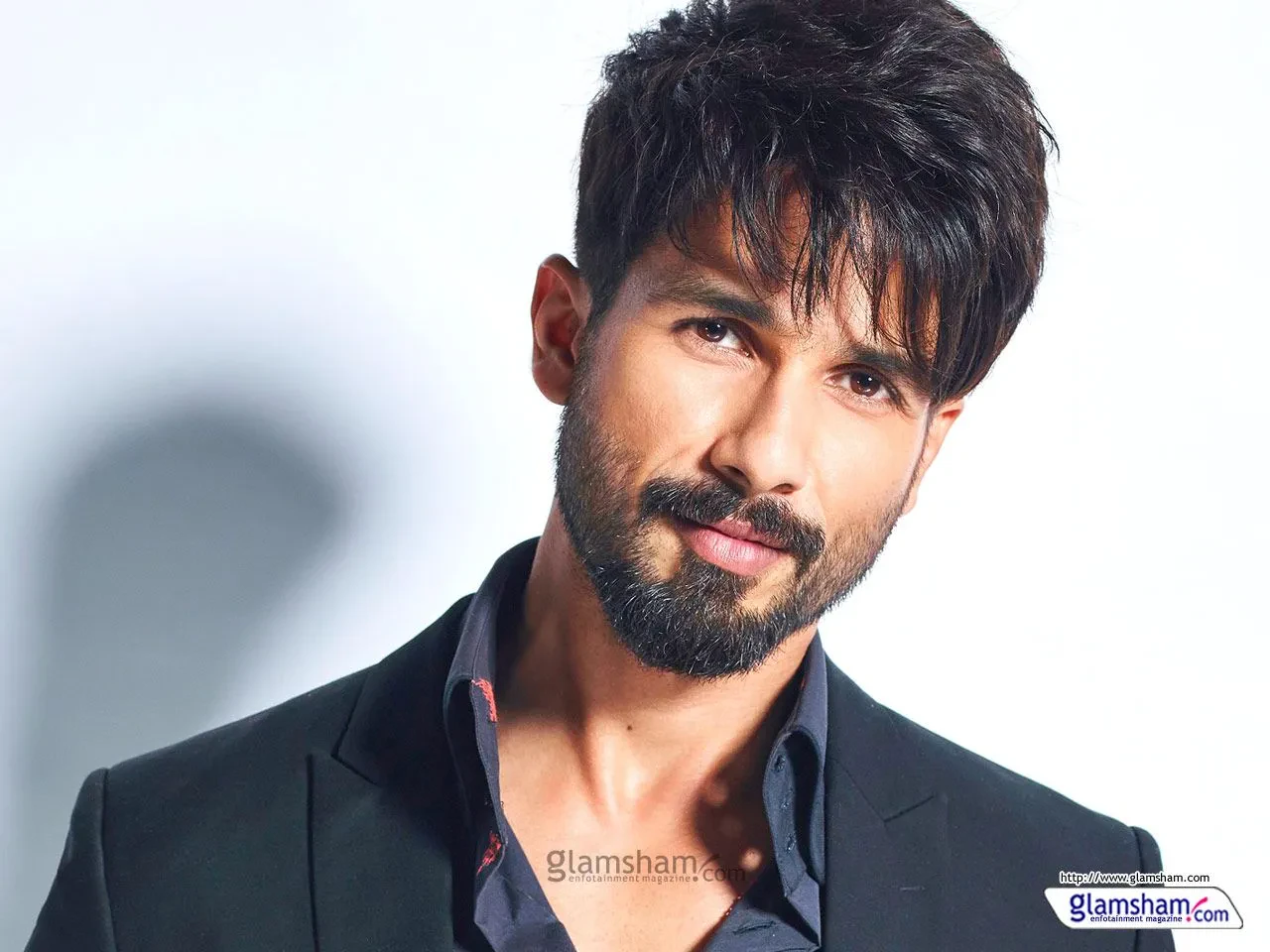 Shahid Kapoor short boxed beard 2024