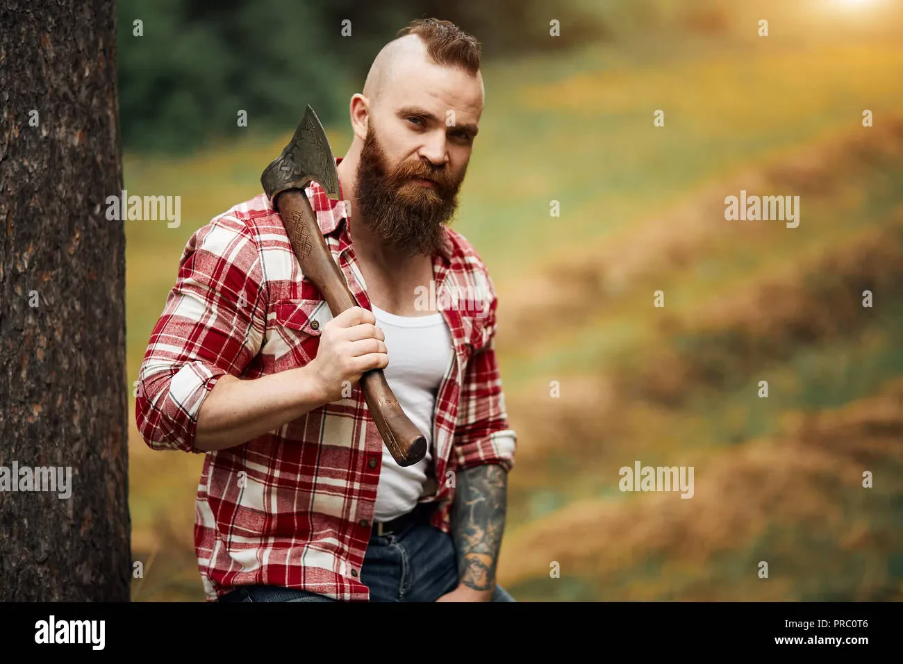lumberjack beard wallpaper 2024