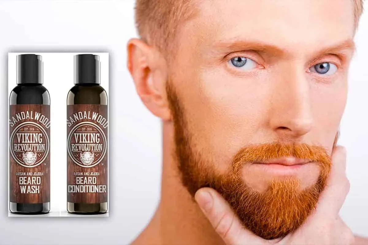 Man using beard care products 2024
