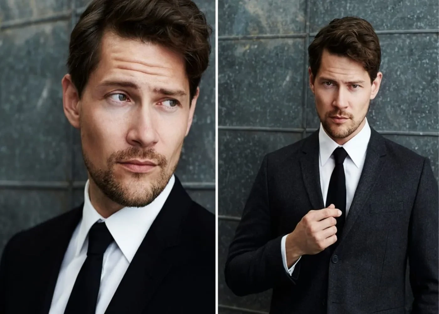 short beard defined cheek lines 2024