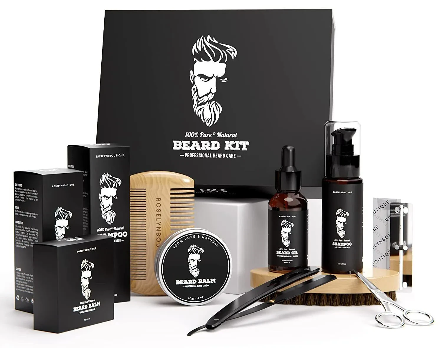 Beard grooming kit