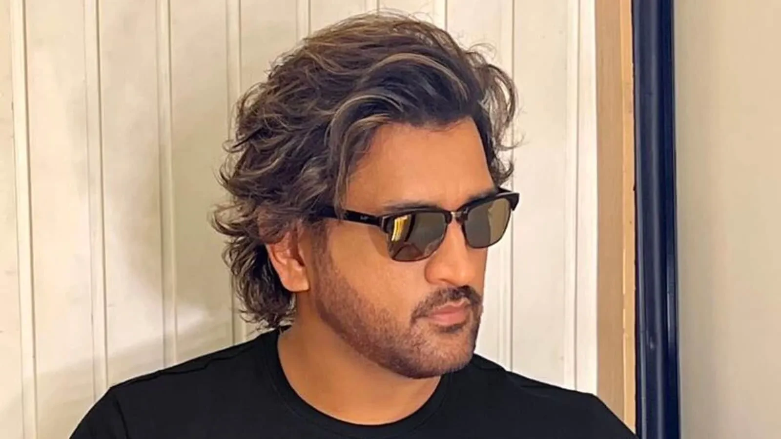 Dhoni’s new beard 2024