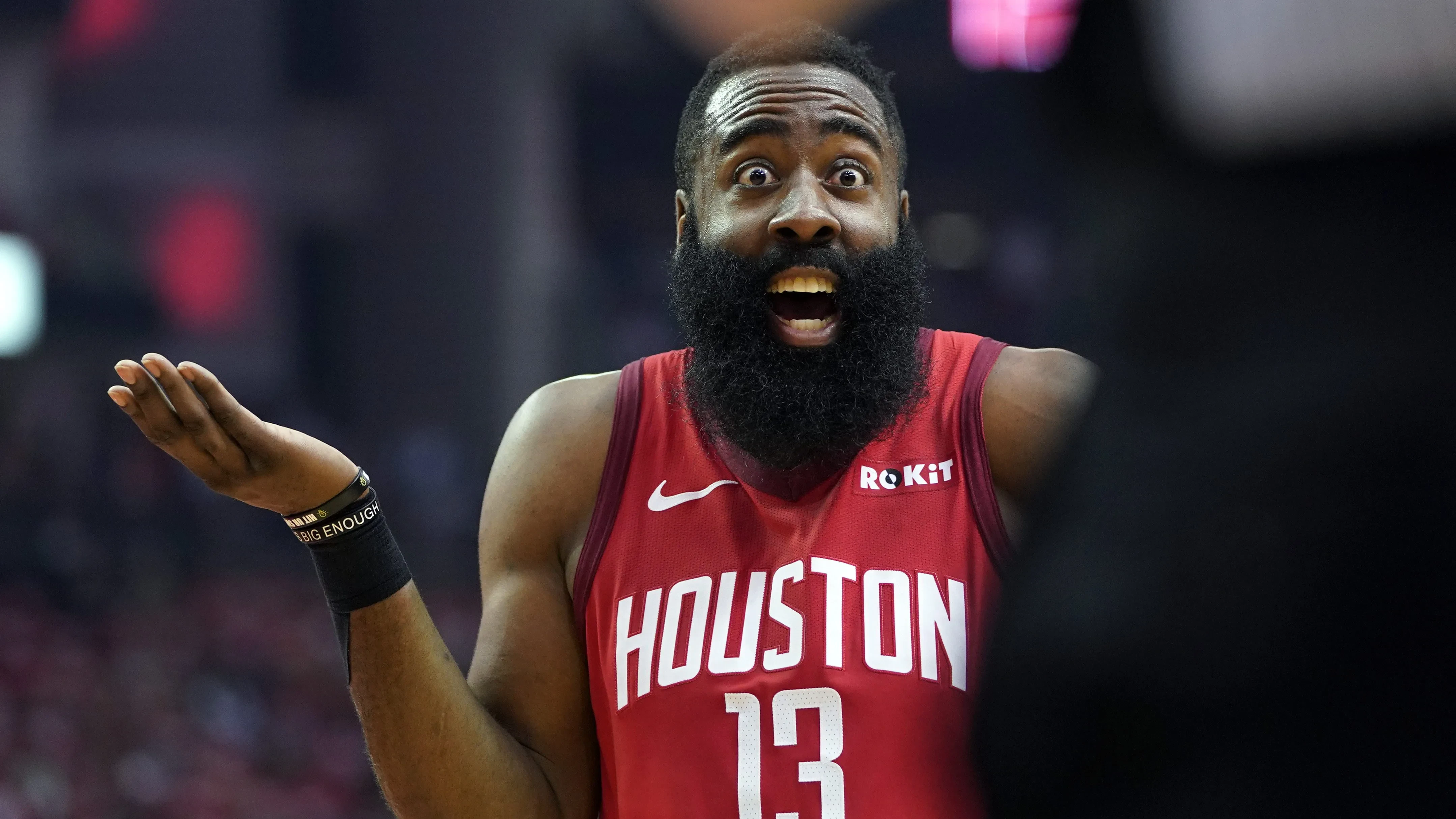 James Harden medium length beard